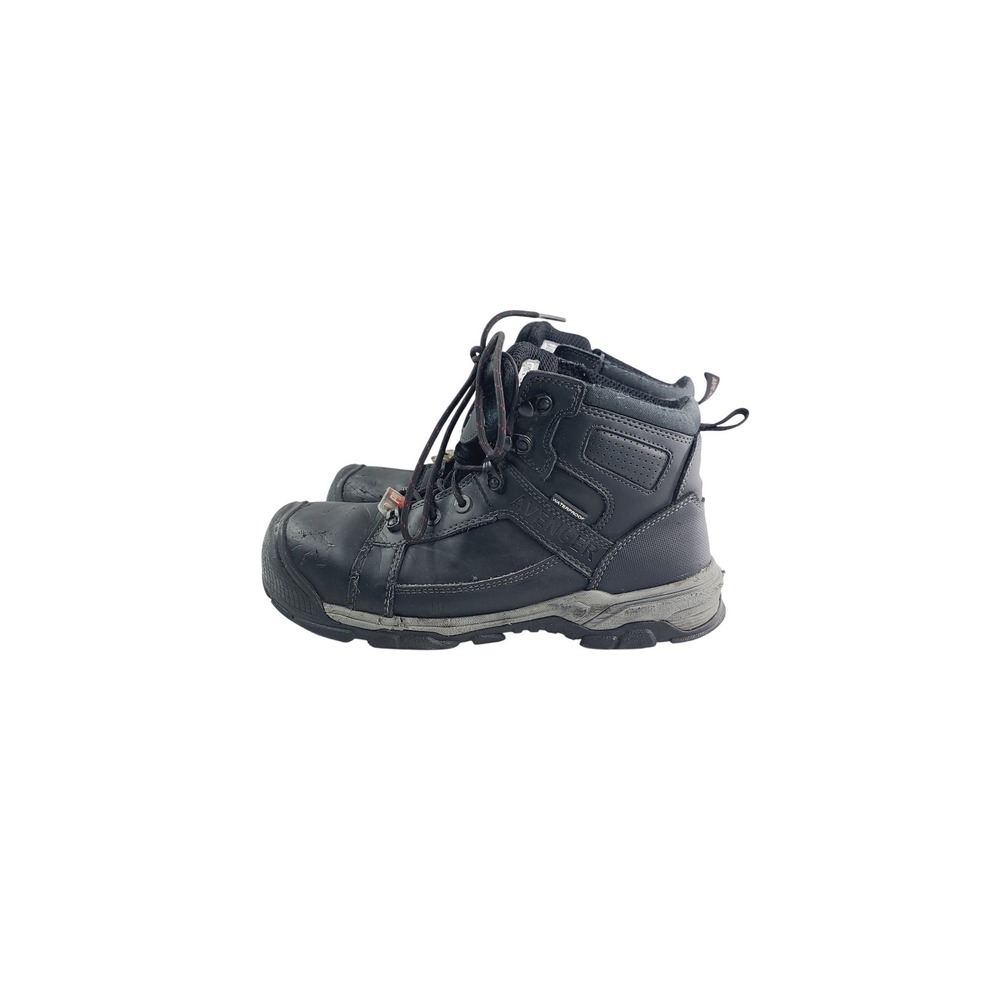 Avenger Durable Comfortable Safety Toe Work Boots Ripsaw Men's Size 9.5 Black